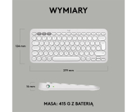 LOGITECH K380s Pebble Keys 2 biały 920-011852 - 1172751 - zdjęcie 13